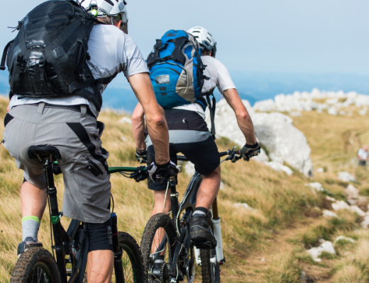 Entrenar para una carrera de mountain bike