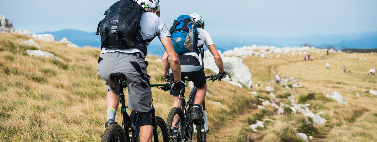 Entrenar para una carrera de mountain bike