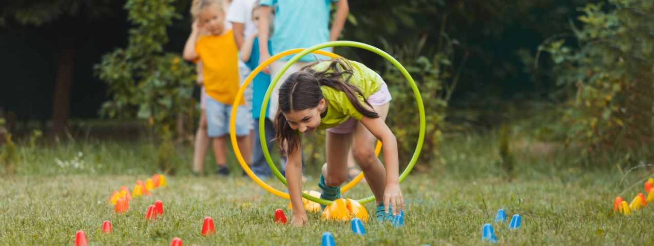 Juegos para mantener a los niños en forma